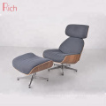 New Design Living Room Chair Leisure Fabric King Lounge Chair With Ottoman